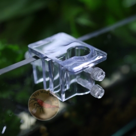Kẹp Giữ Ống IN-OUT, Kẹp Acrylic Nguyên Khối | Phụ Kiện Lọc Thủy Sinh