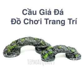 Cầu Đá Trang Trí Hồ Tép Cảnh - Hồ Rùa - Hồ Cá Cảnh