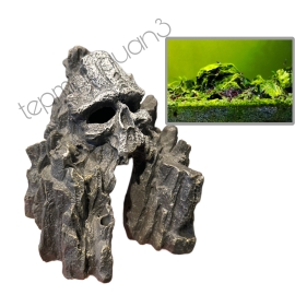 Đảo Đầu Lâu Nhựa Trang Trí Hồ Tép Cảnh - Cá Cảnh