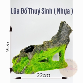 Lũa Đổ Thủy Sinh ( Nhựa ) - Trang Trí Hồ Thủy Sinh - Cá Cảnh - Tép Cảnh