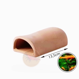 Hang Gốm Pleco 13,5x6cm - Đồ Chơi Cá Cảnh - Tép Cảnh