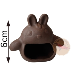 Totoro Gốm Nâu - Đồ Chơi Tép Cảnh - Tép Màu Quận 3